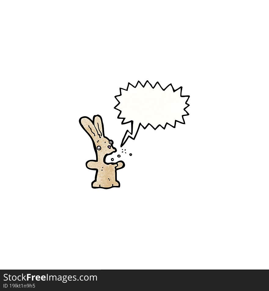 burping rabbit cartoon