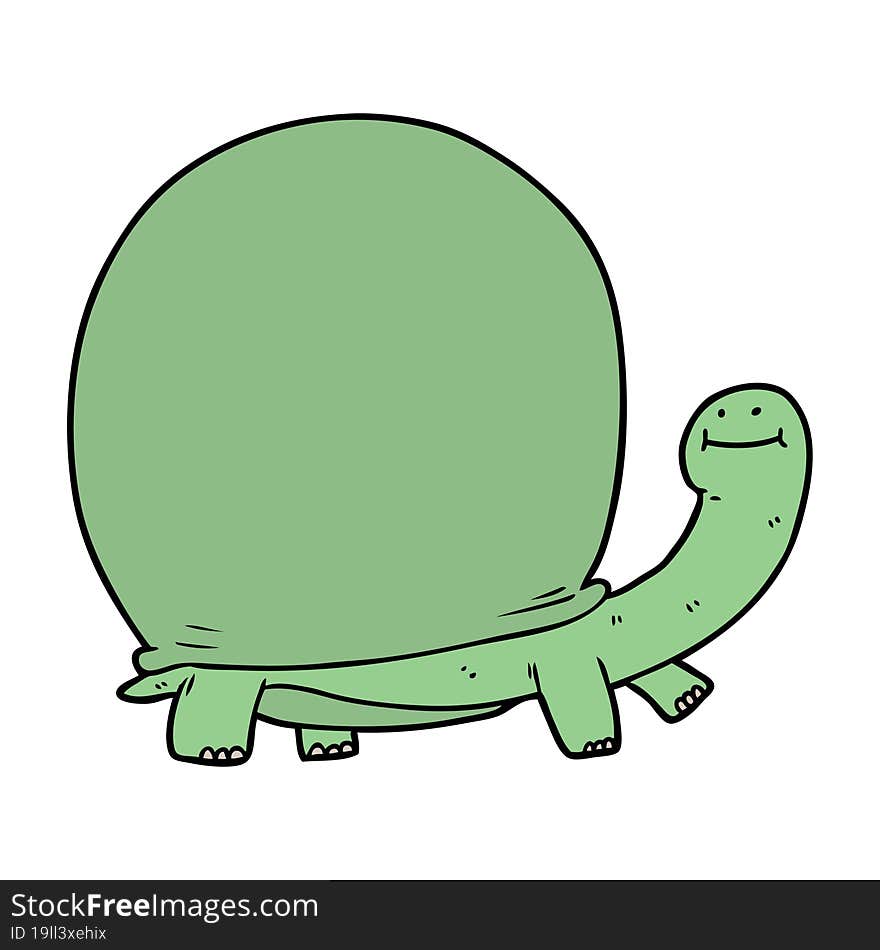 cartoon tortoise. cartoon tortoise