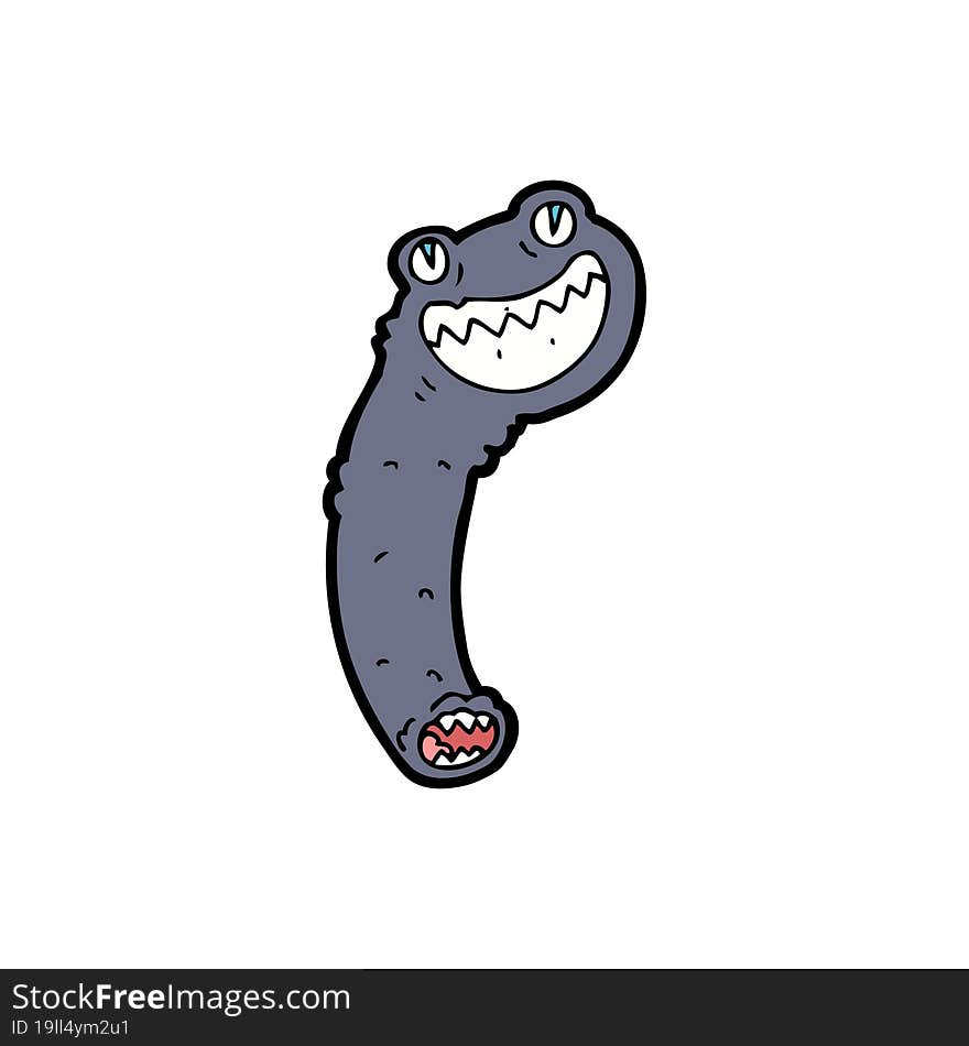 Cartoon Leech