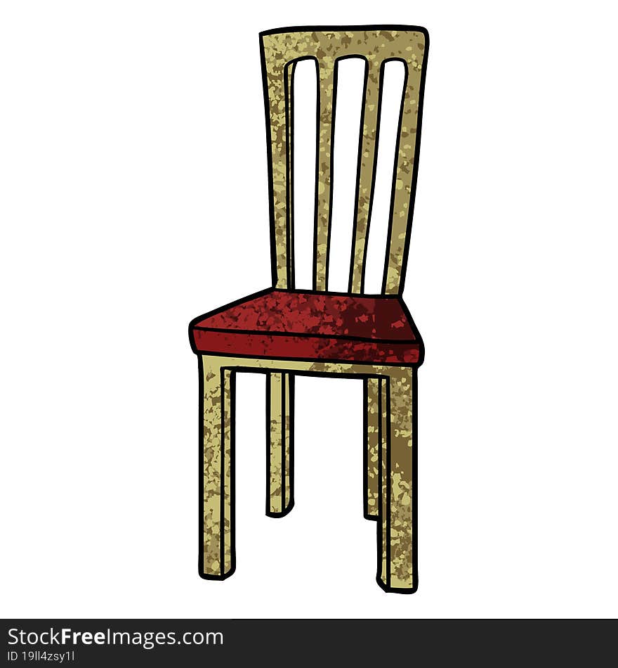 cartoon chair. cartoon chair