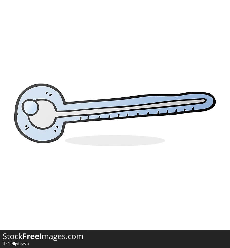 Cartoon Thermometer