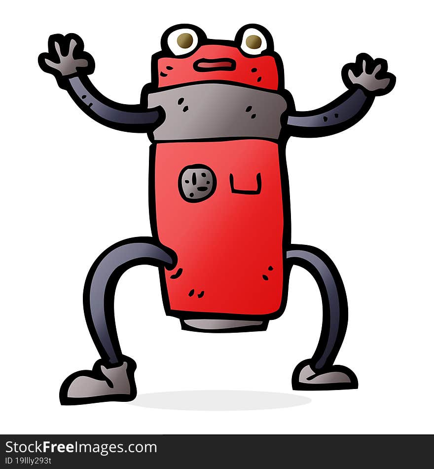 Cartoon Robot