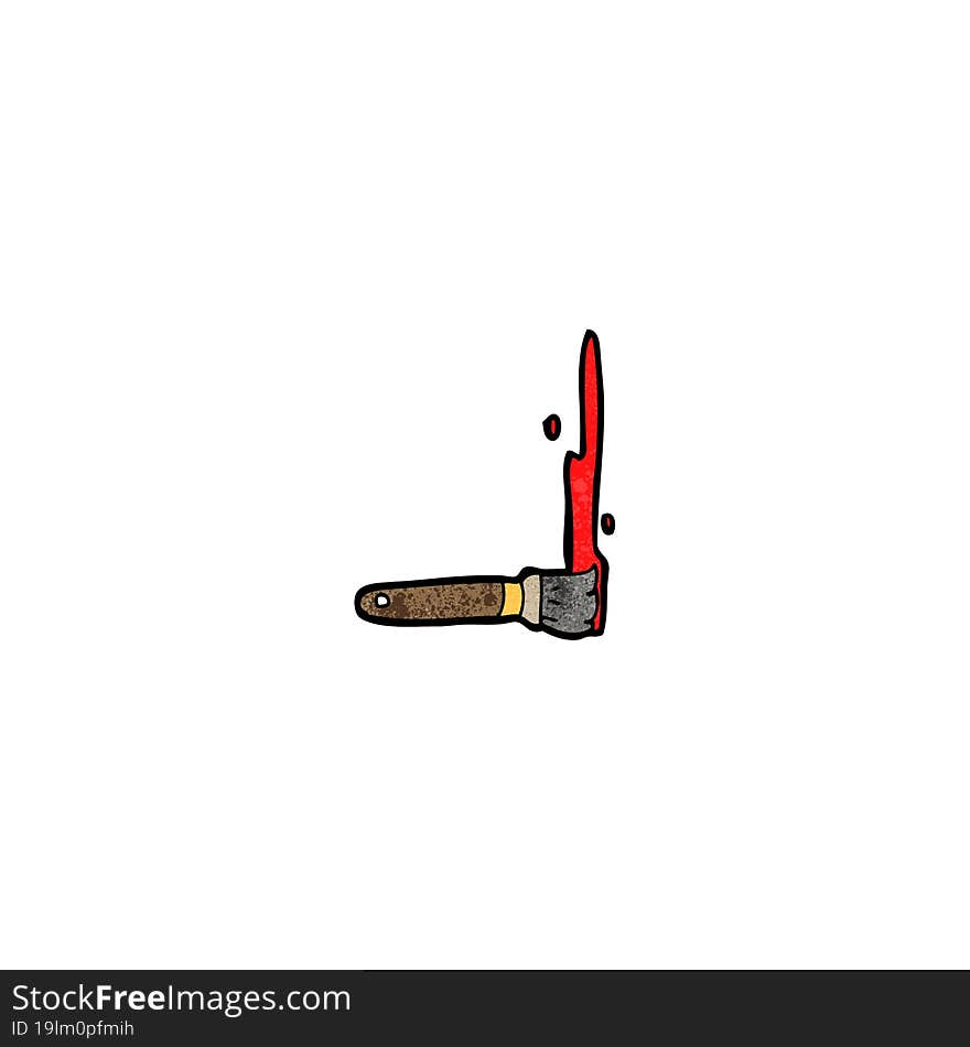 paint brush cartoon