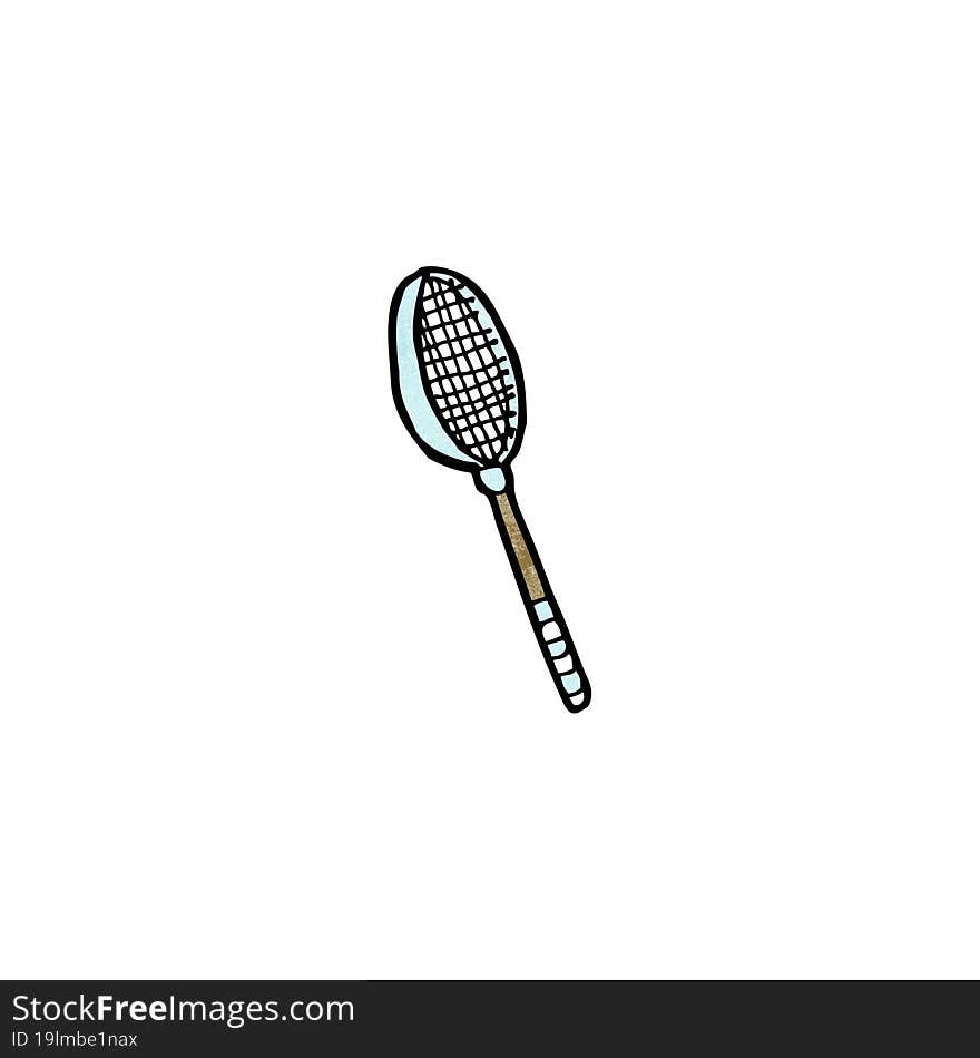 tennis raquet cartoon