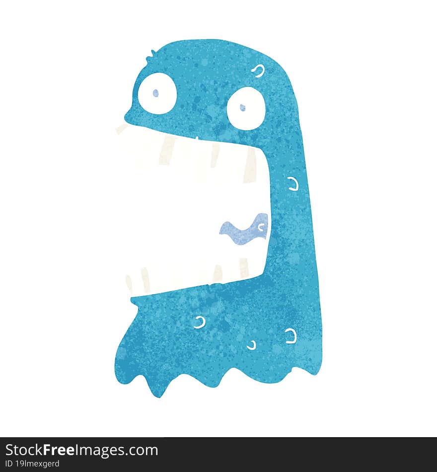 cartoon gross ghost