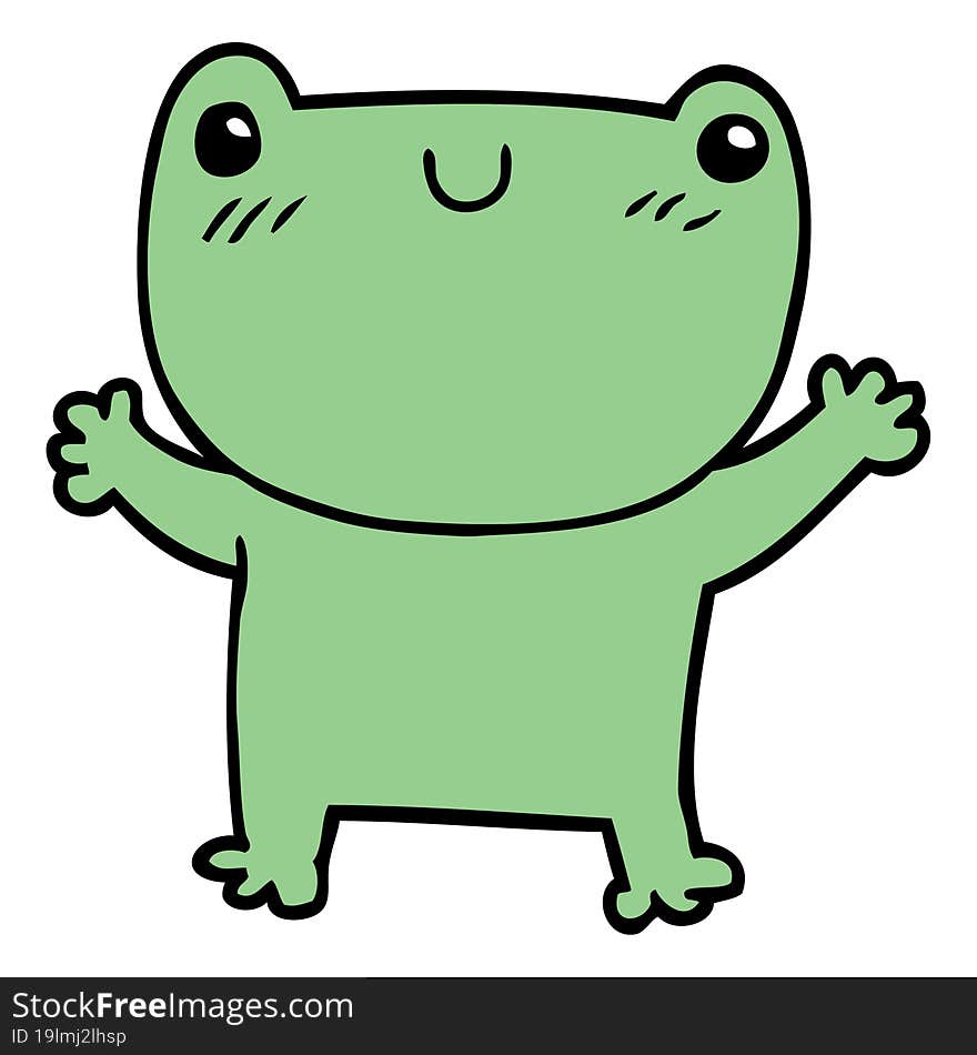 cartoon frog