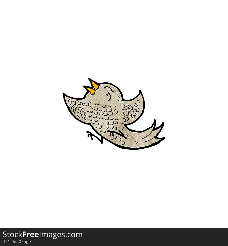 cartoon bird