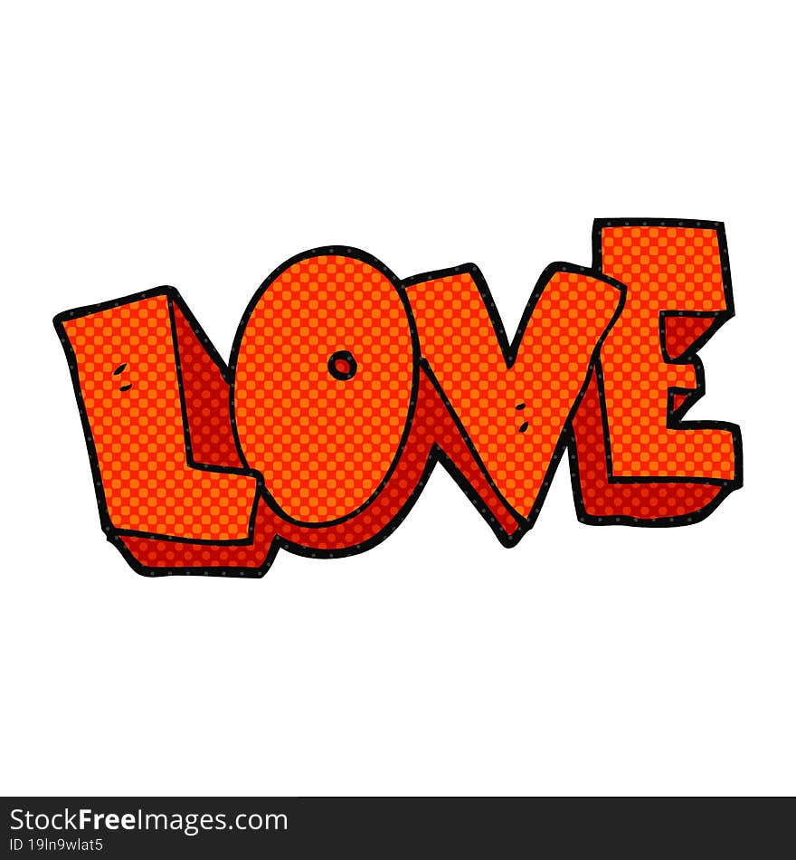 Cartoon Love Symbol