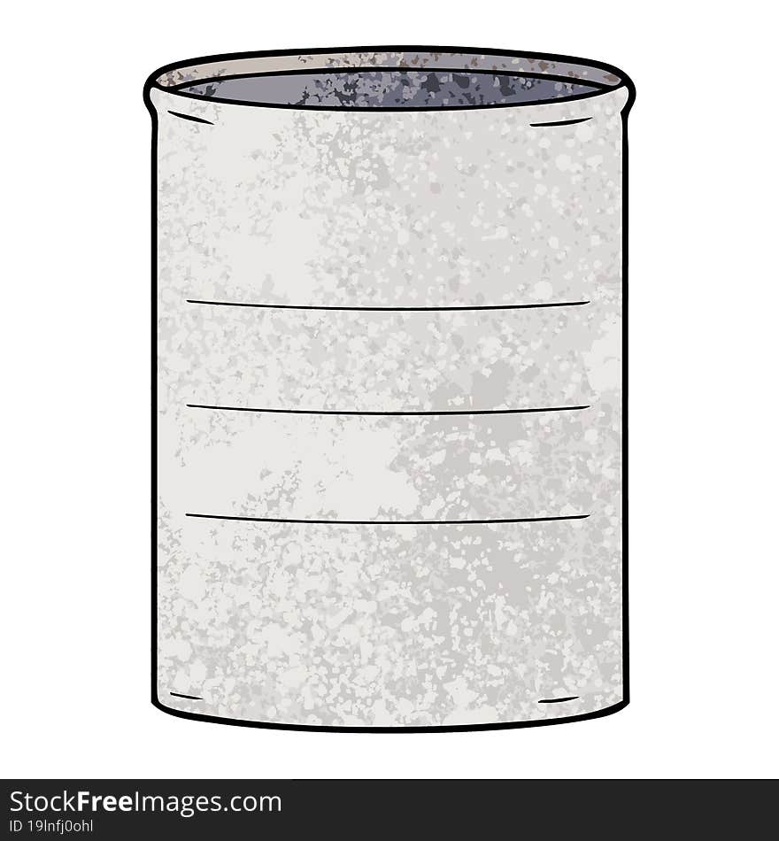 cartoon oil drum. cartoon oil drum