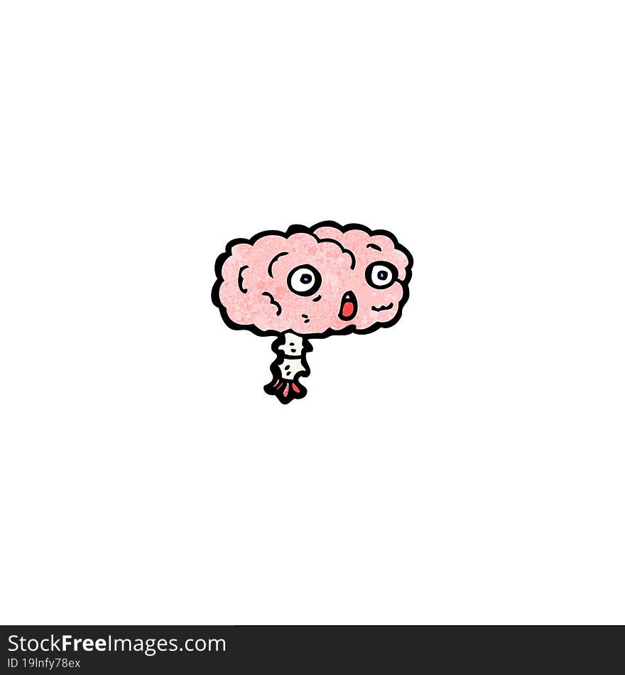 cartoon brain