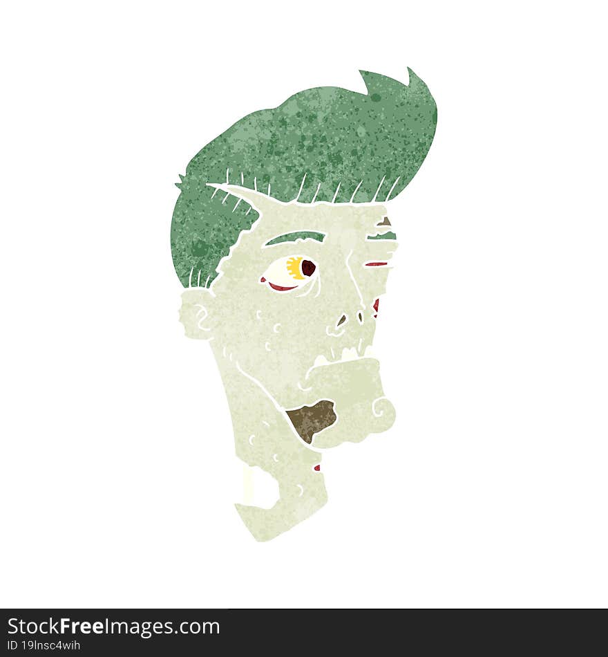 cartoon zombie