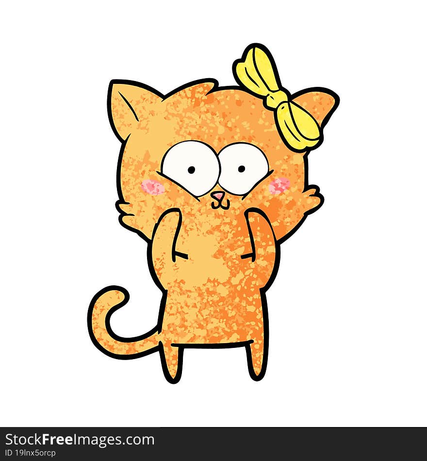 cartoon cat. cartoon cat