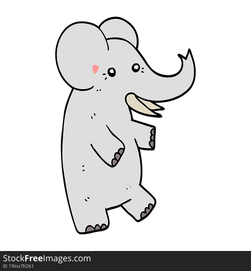 cartoon elephant