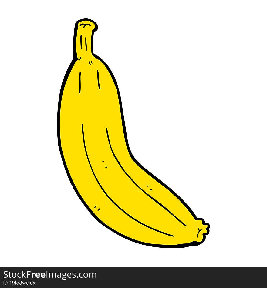 Cartoon Banana