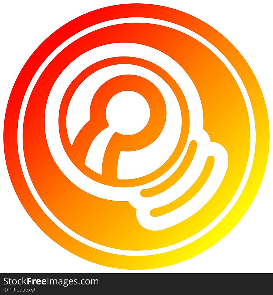 tennis ball circular icon with warm gradient finish. tennis ball circular icon with warm gradient finish