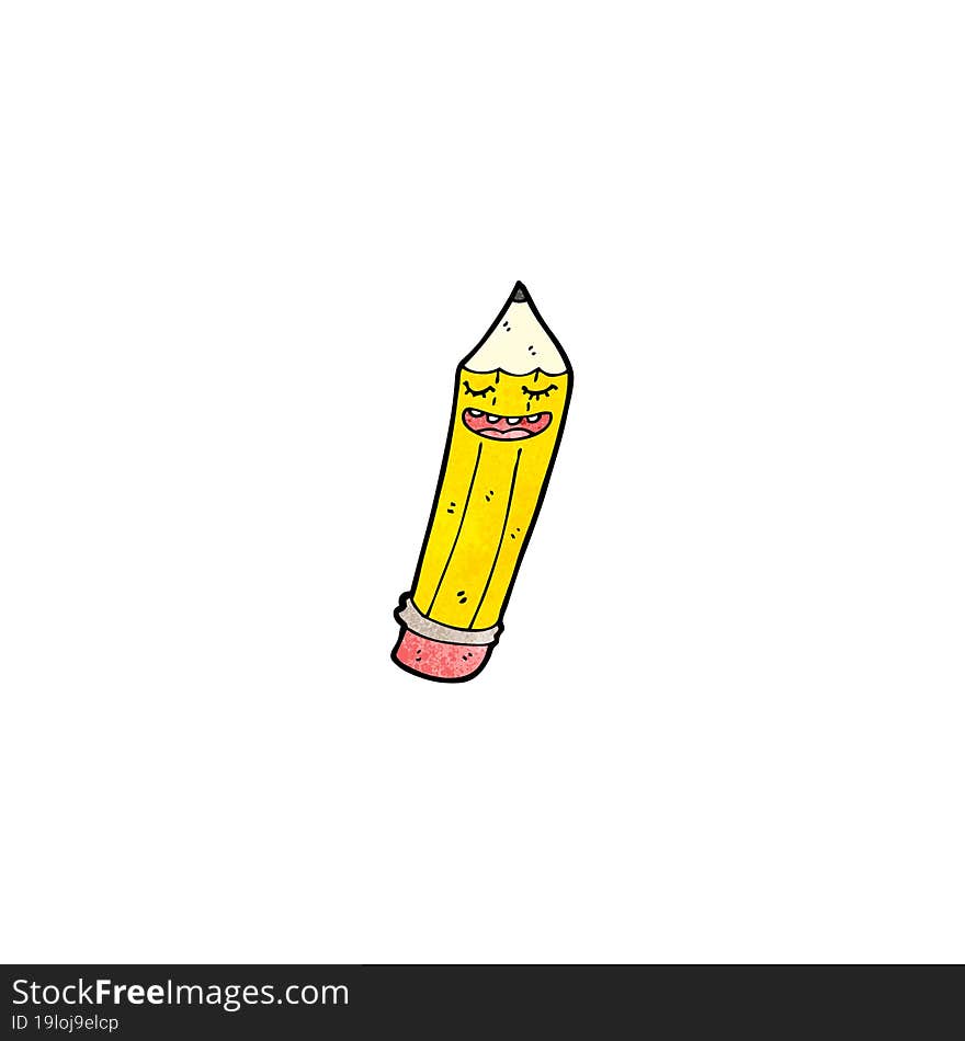 cartoon pencil