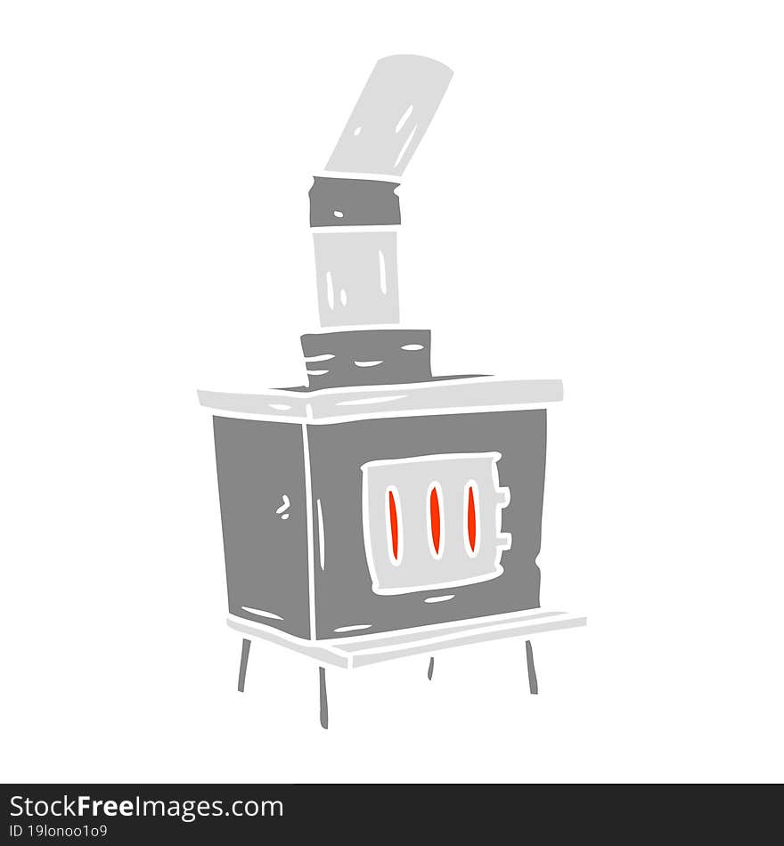 hand drawn cartoon doodle of a house furnace