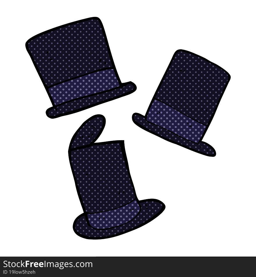 Cartoon Top Hats