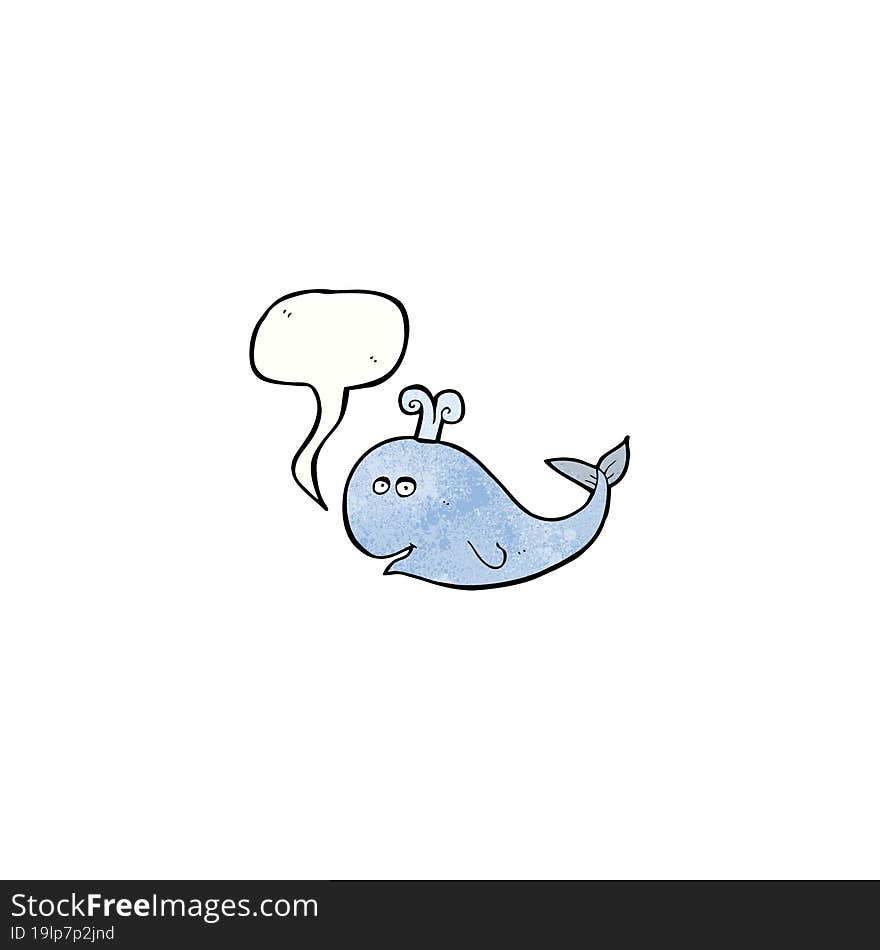 cartoon whale