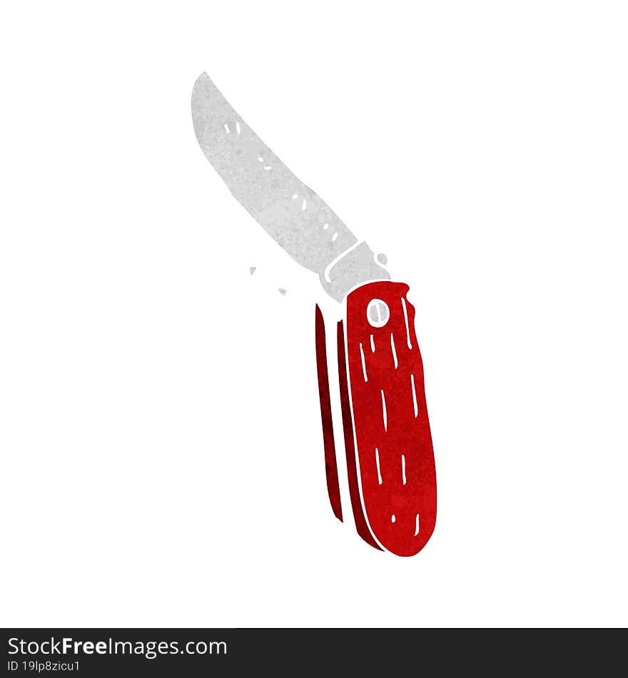 cartoon folding knife