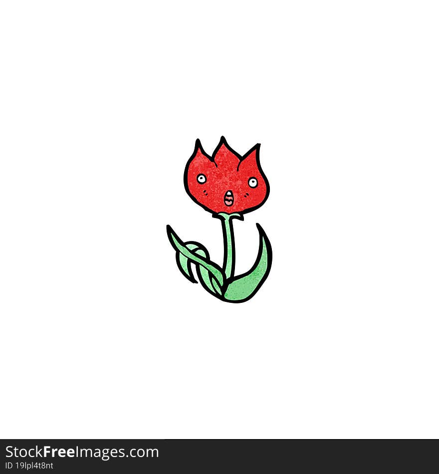 Cartoon Flower