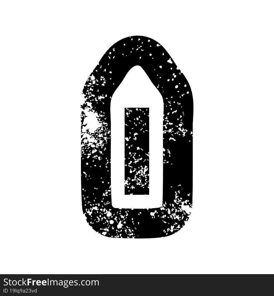 simple pencil icon symbol