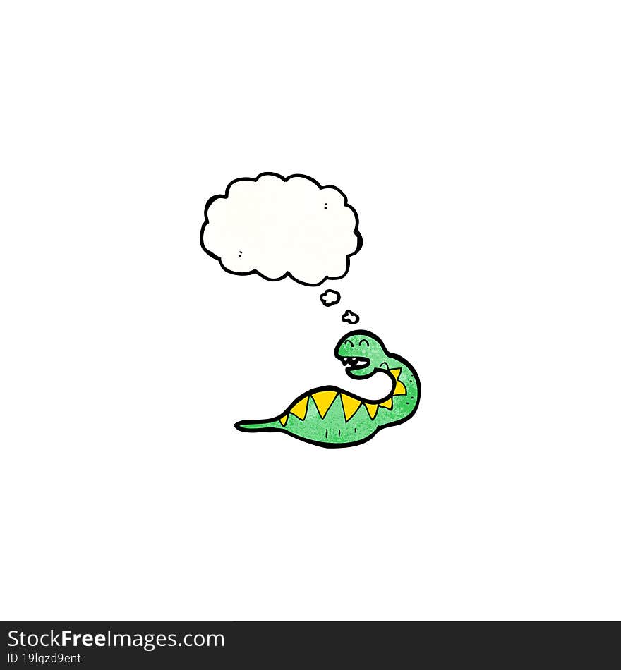 cartoon fat snake