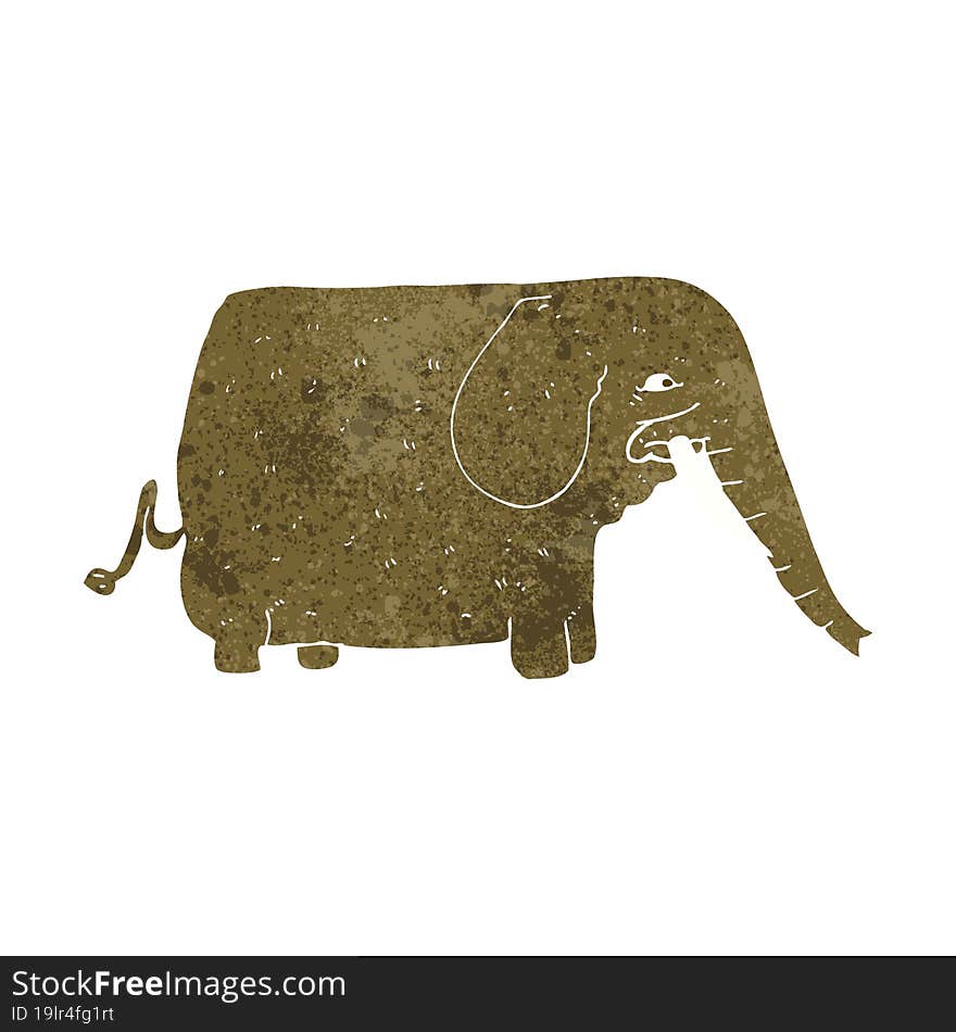 Cartoon Mammoth