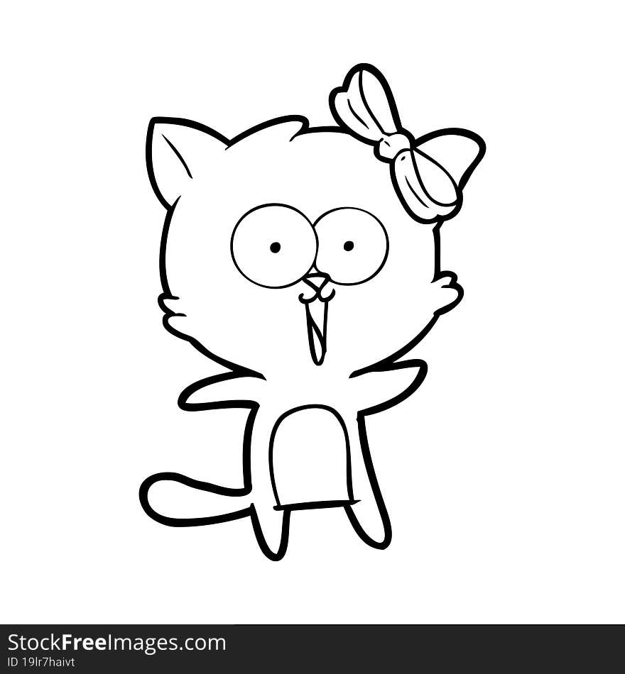 cartoon cat. cartoon cat