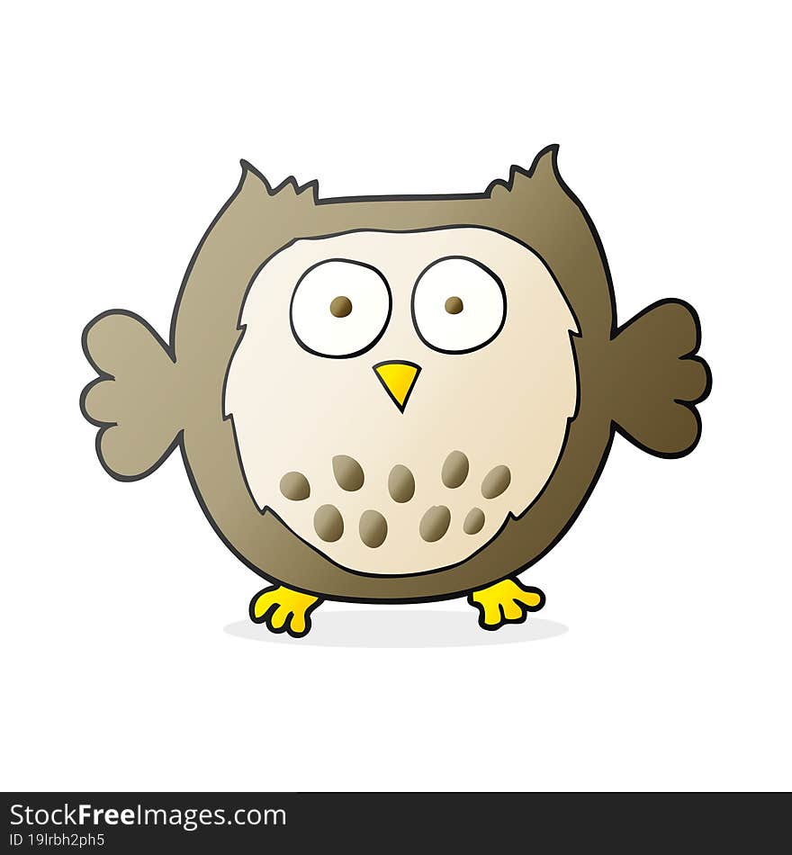 Cartoon Owl