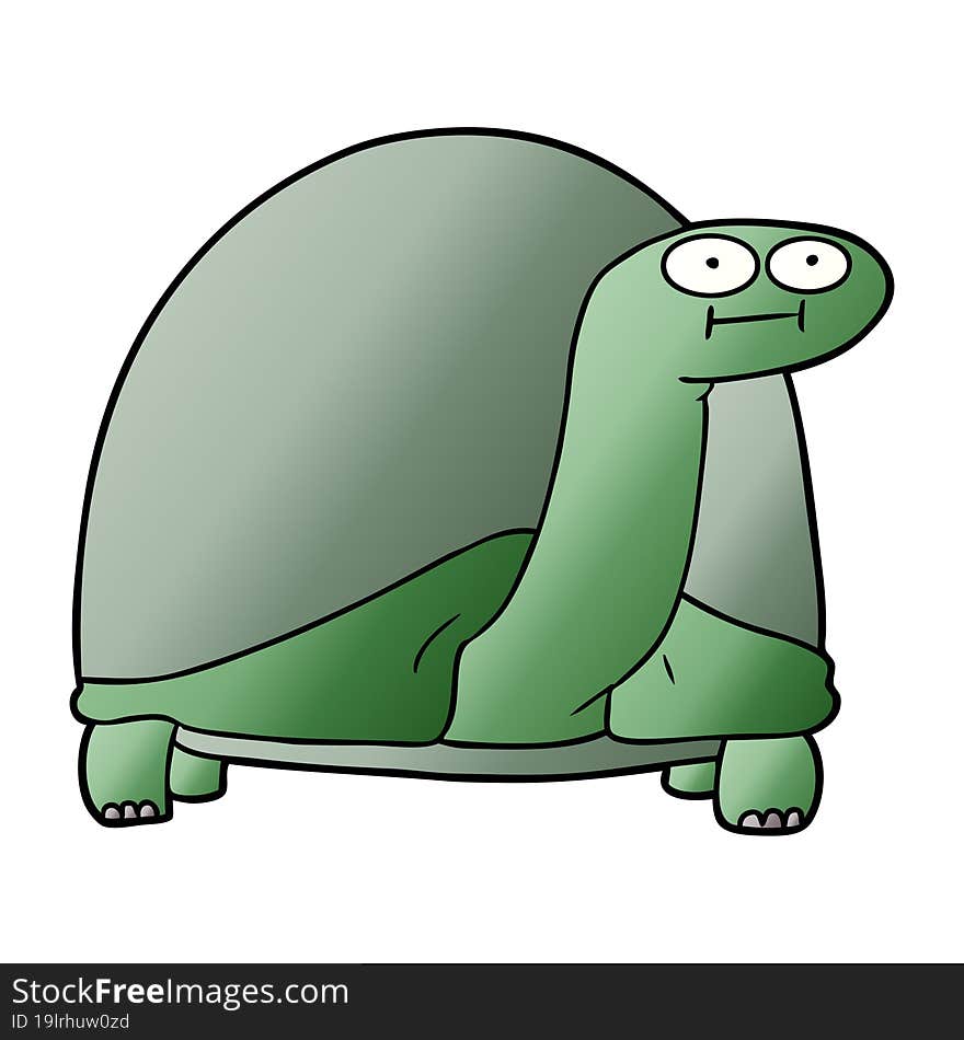 cartoon tortoise. cartoon tortoise