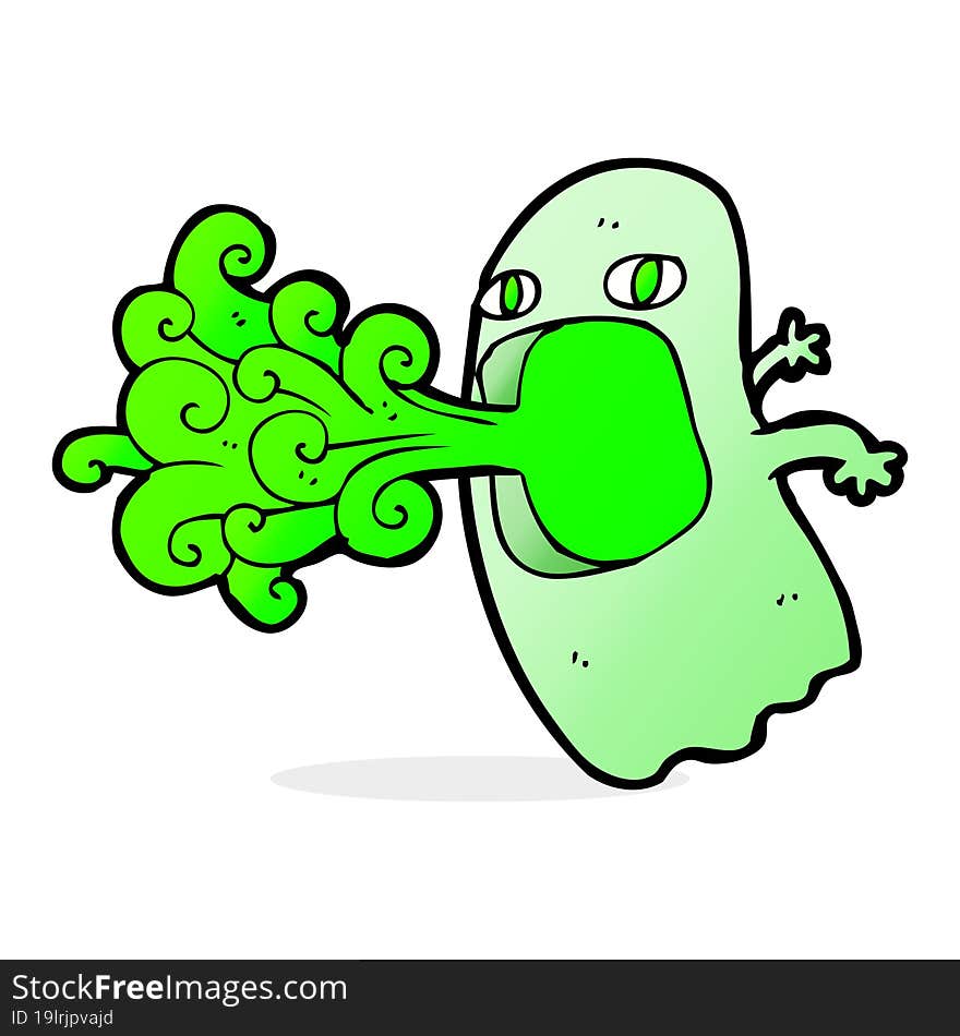 funny cartoon ghost