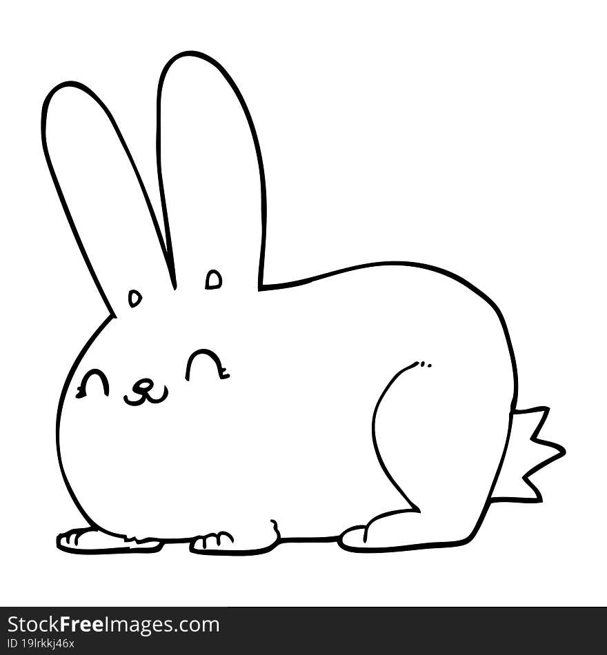 cartoon rabbit