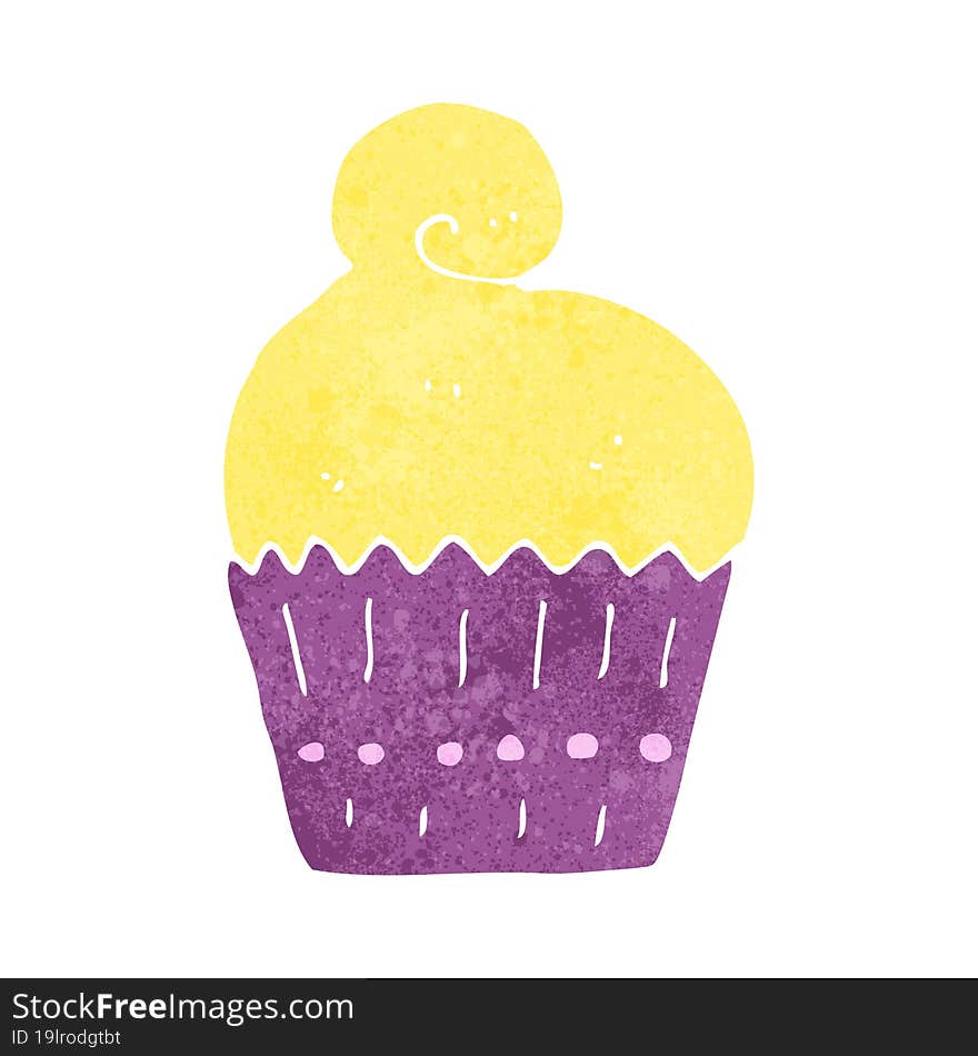 cartoon cupcake