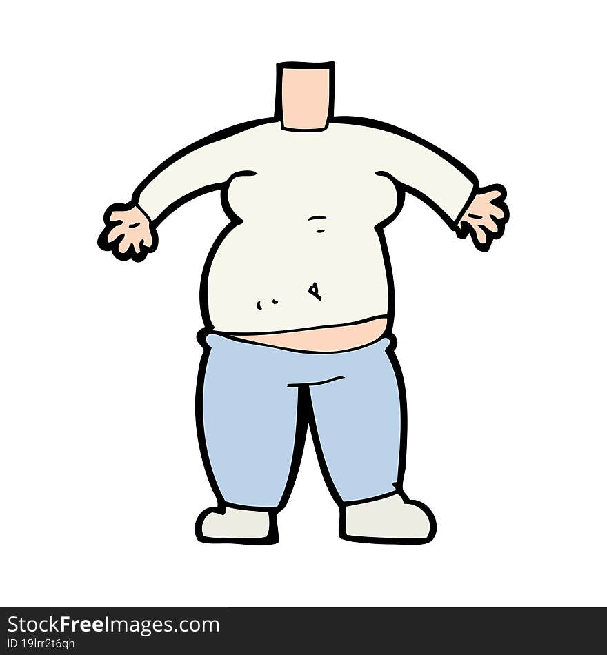 Cartoon Body (mix And Match Cartoons Or Add Your Own Photo Head