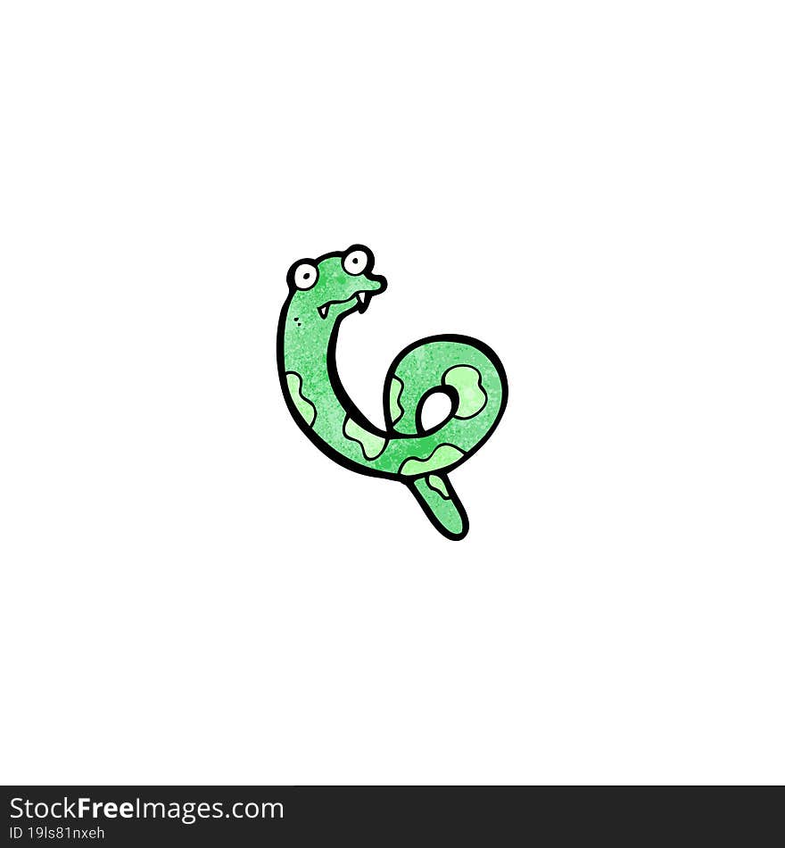 cartoon snake