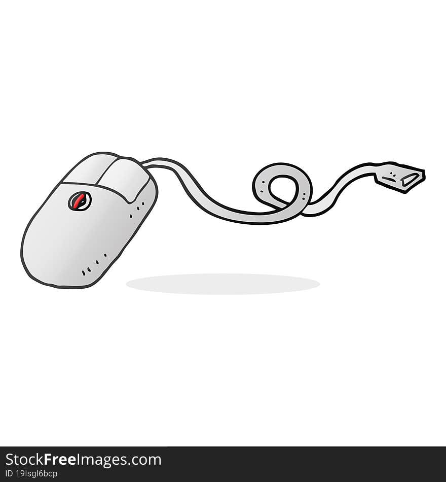 cartoon computer mouse