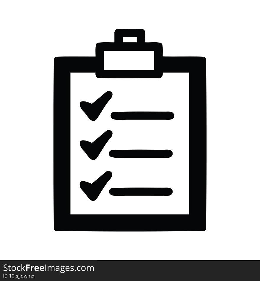 check list icon symbol