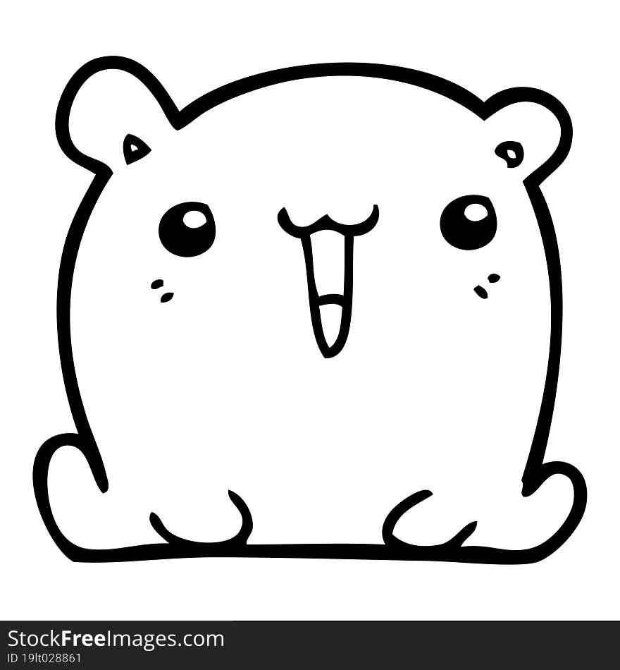 cute cartoon bear