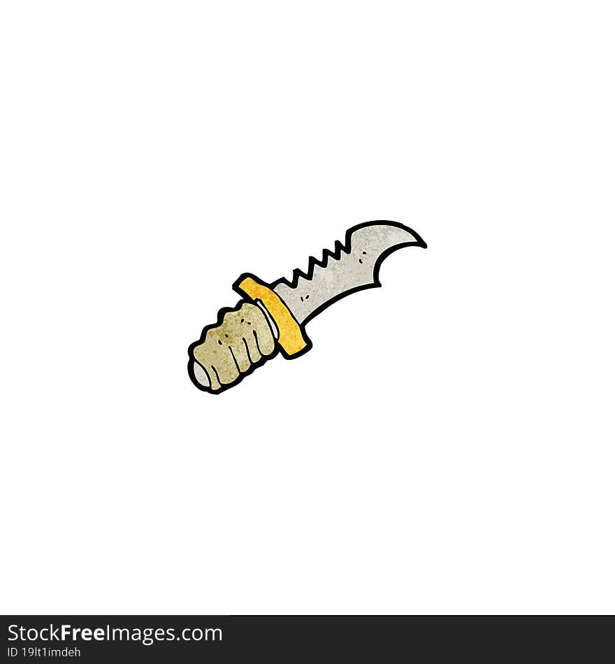 Cartoon Knife