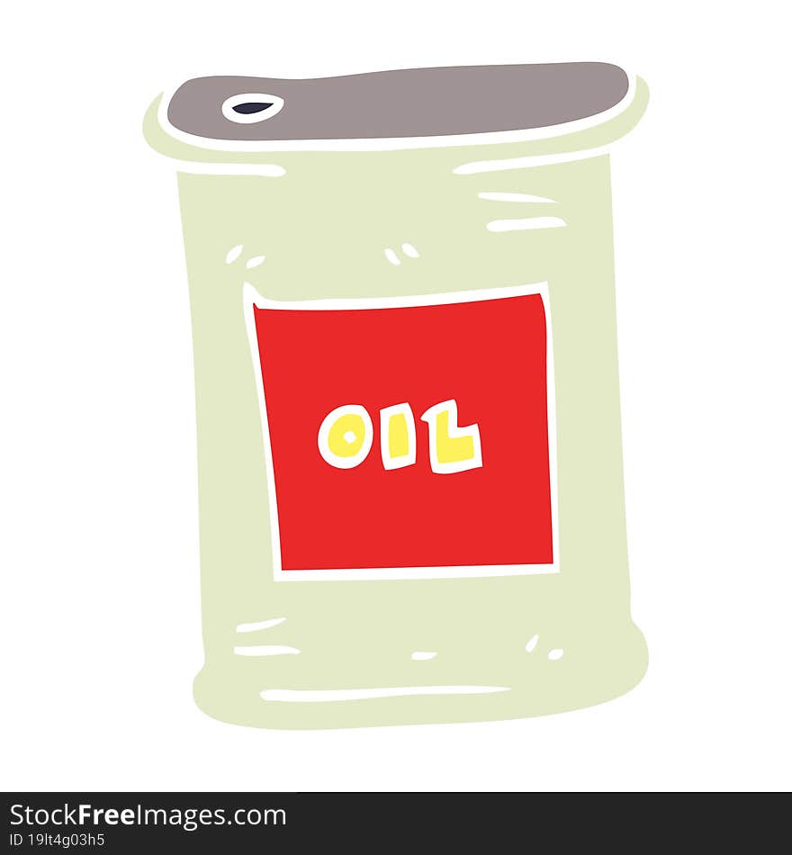 cartoon doodle olive oil