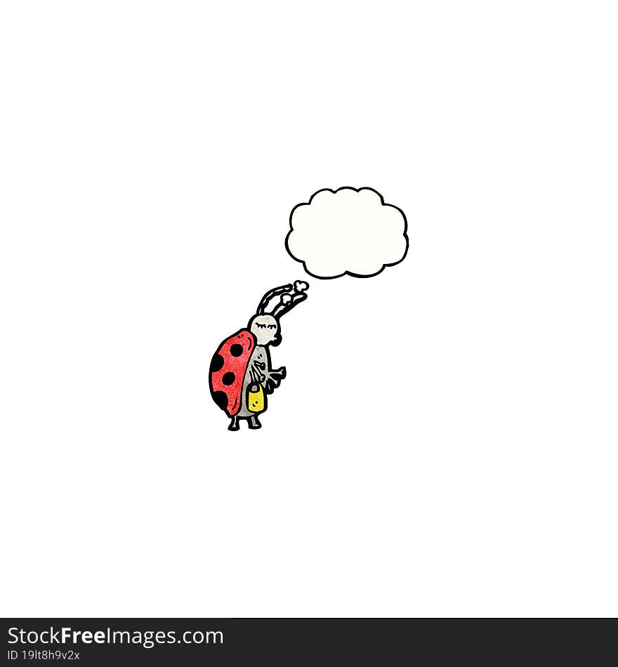 cartoon ladybug