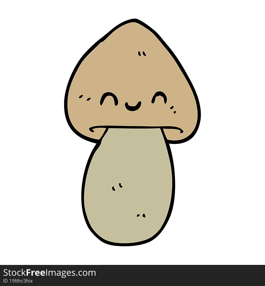 cartoon mushroom