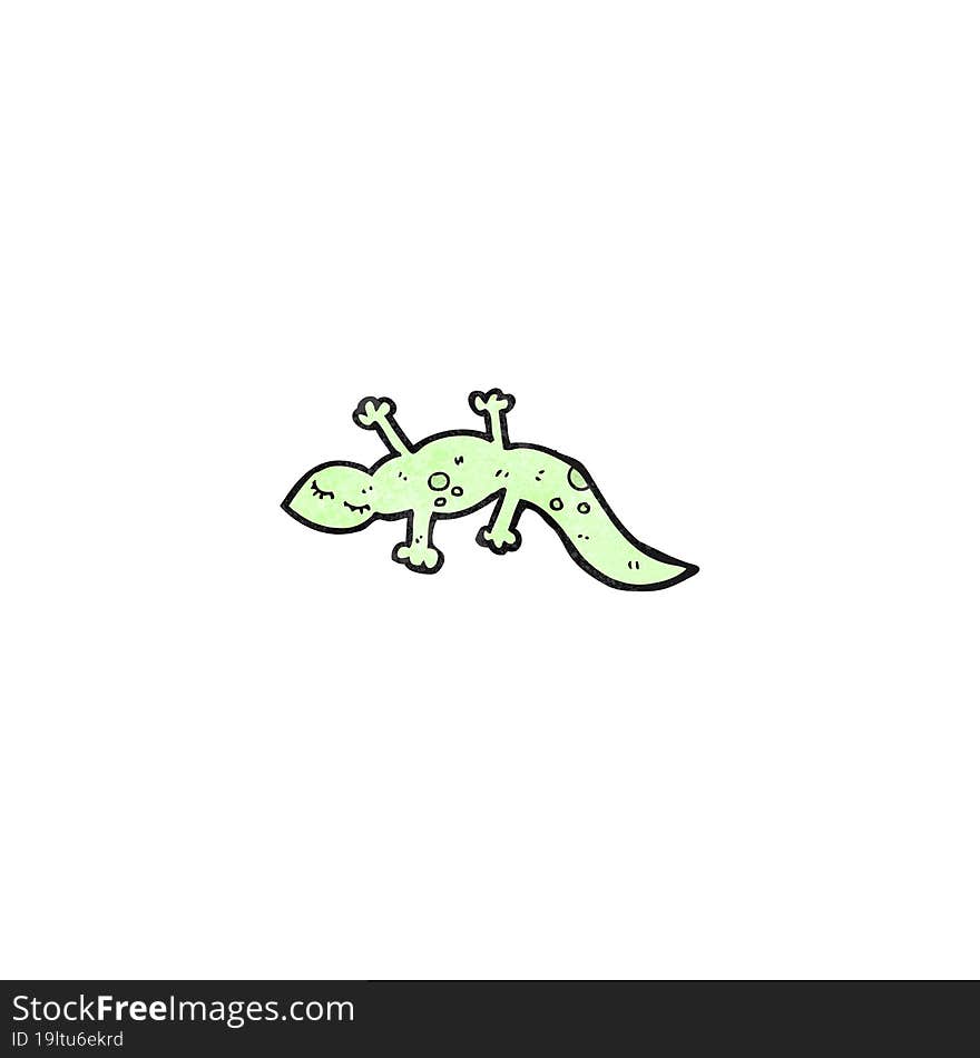 cartoon lizard