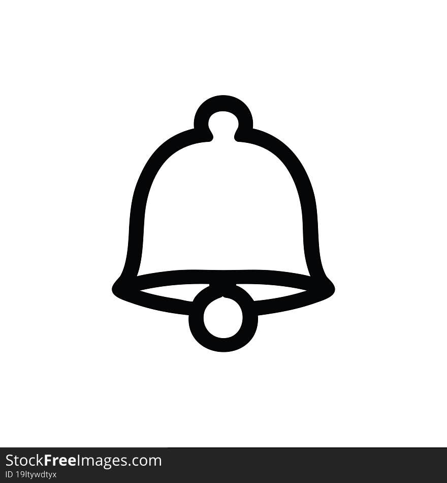old bell icon symbol