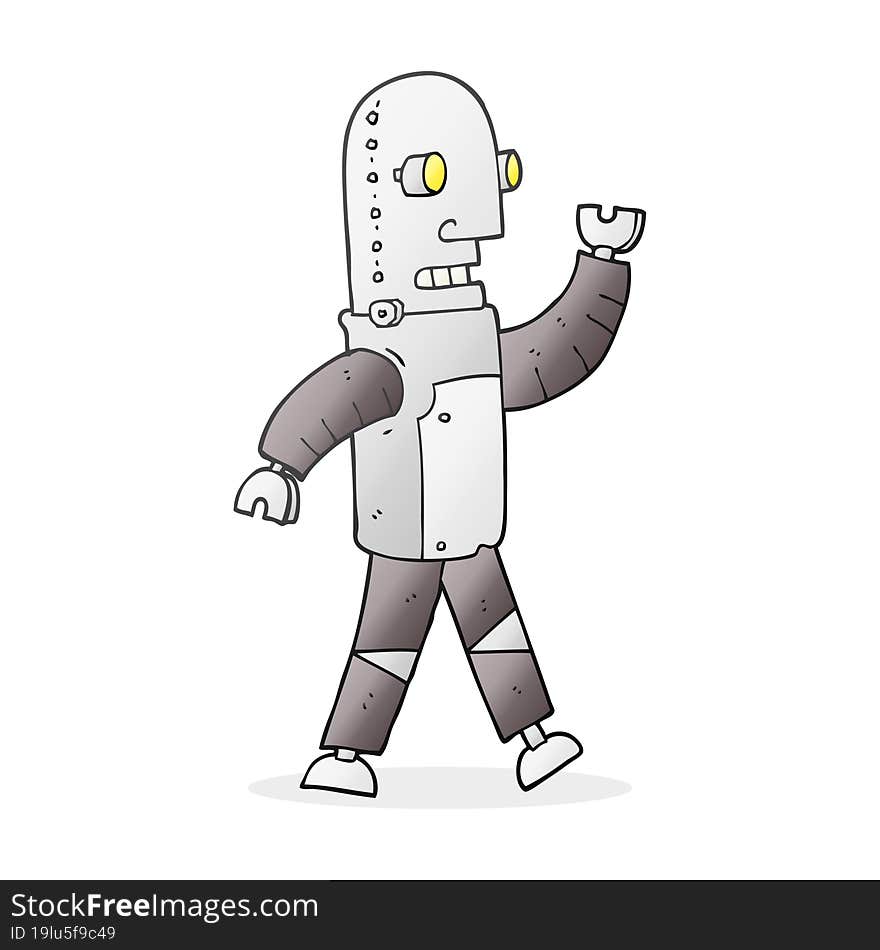 Cartoon Robot