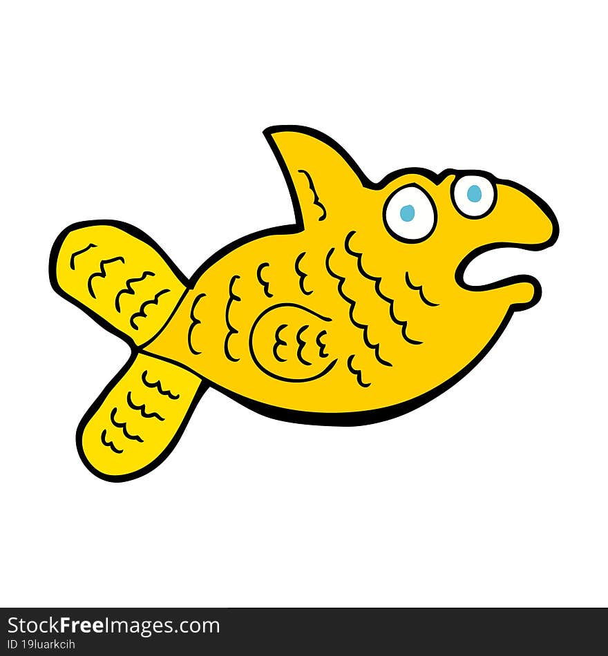 cartoon fish