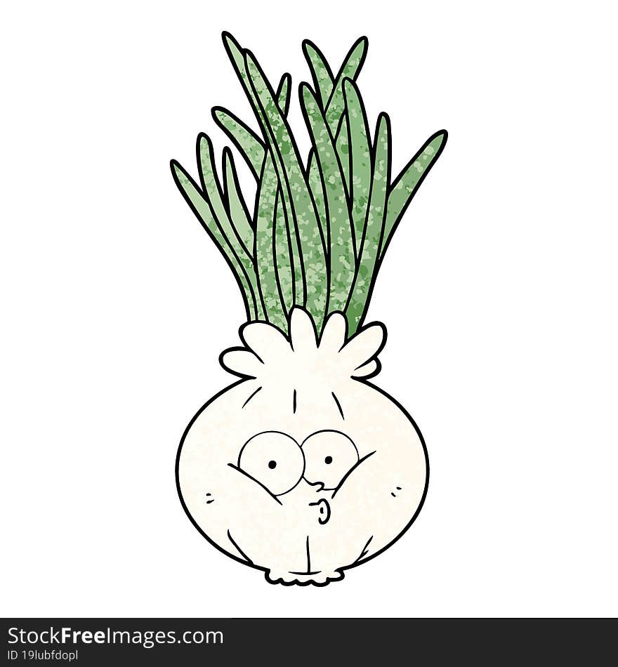 cartoon onion. cartoon onion