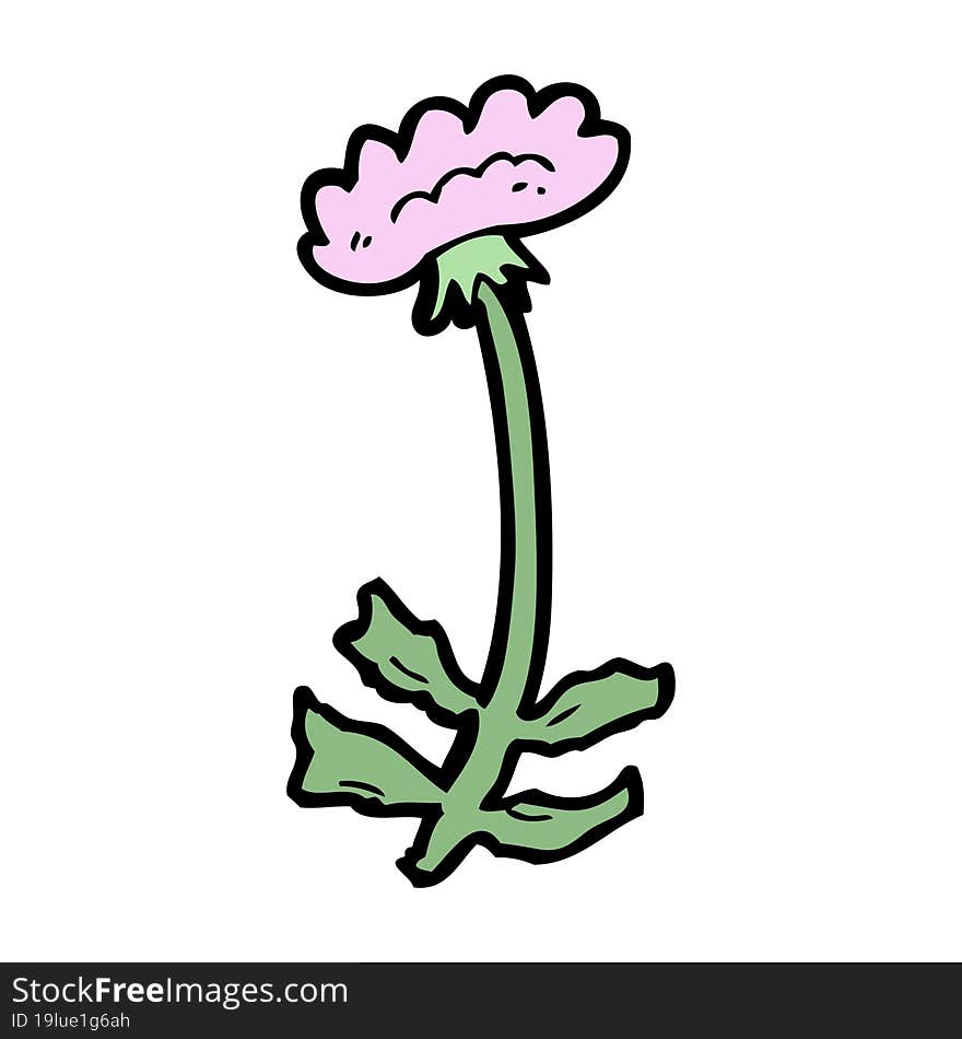 Cartoon Flower