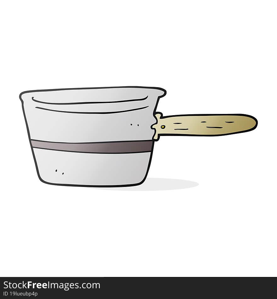 Cartoon Saucepan